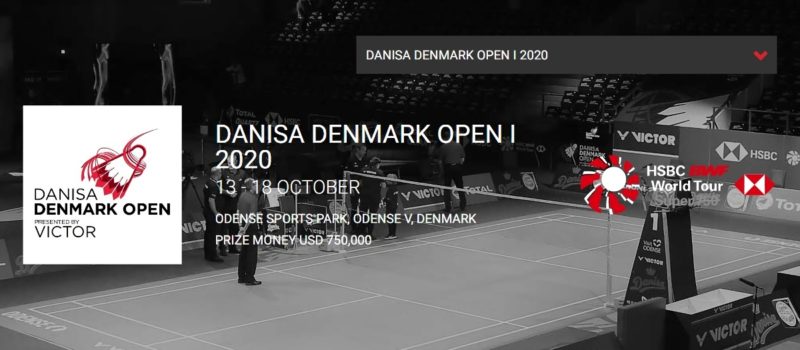 デンマークオープン2020結果速報バドミントン・ドロー日程放送・桃田賢斗