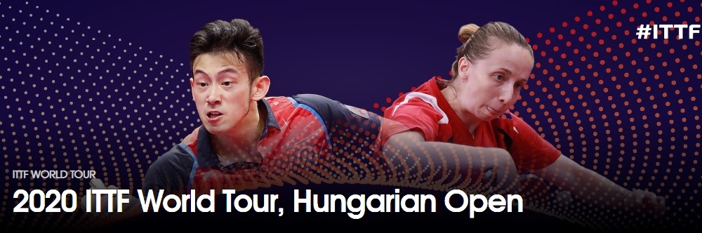 卓球ハンガリーオープン2020結果速報・出場選手・日程ドロー